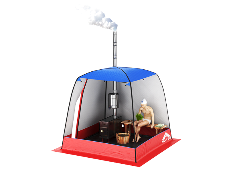 MORZH窓一つテントサウナ