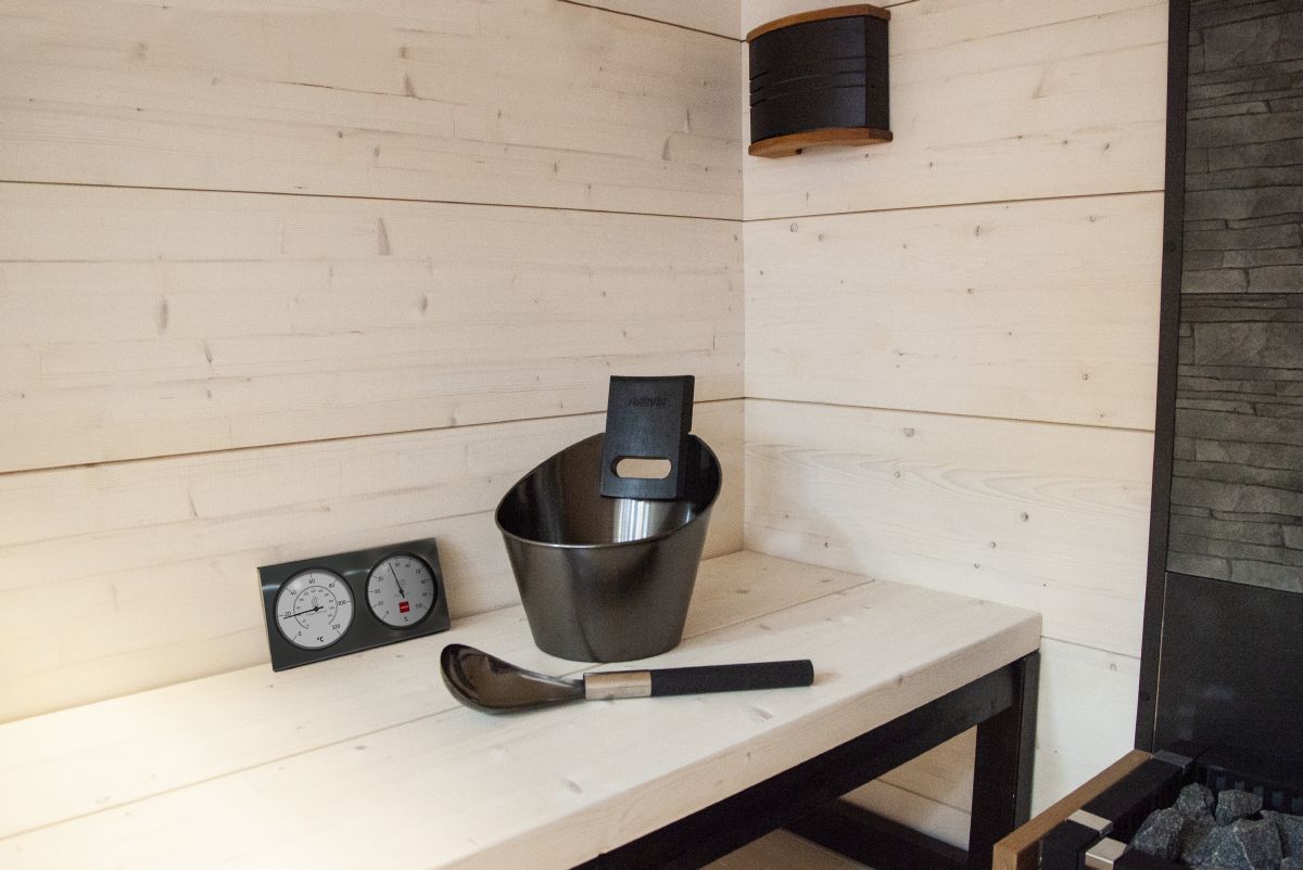 HARVIA SAUNA SET BLACK