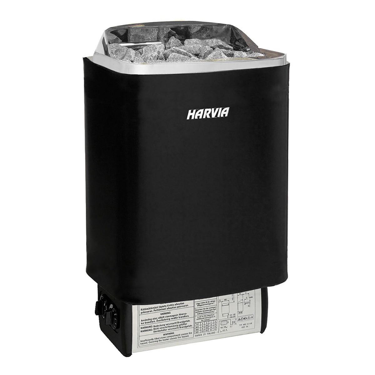 HARVIA TOP STEEL BLACK