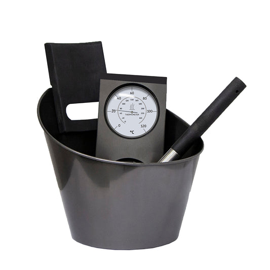 HARVIA SAUNA SET BLACK
