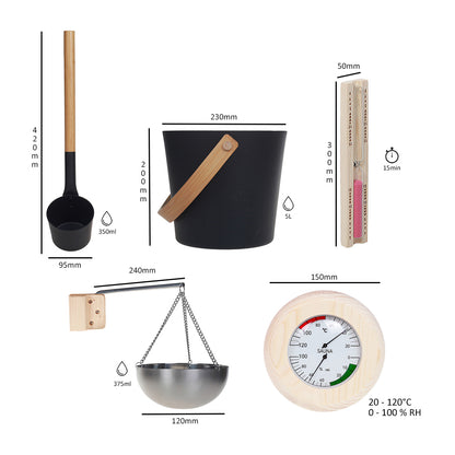 SAUFLEX SAUNA SET B115